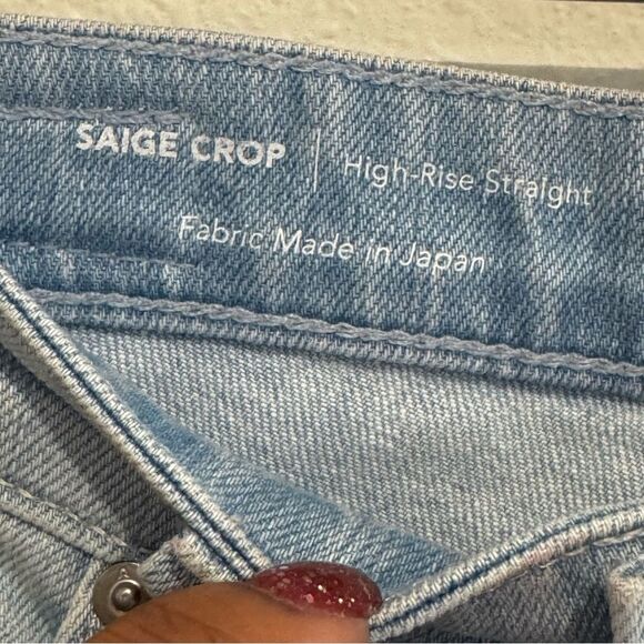 AG Adriano Goldschmied Women's Saige Crop Jeans - Picture 4 of 7